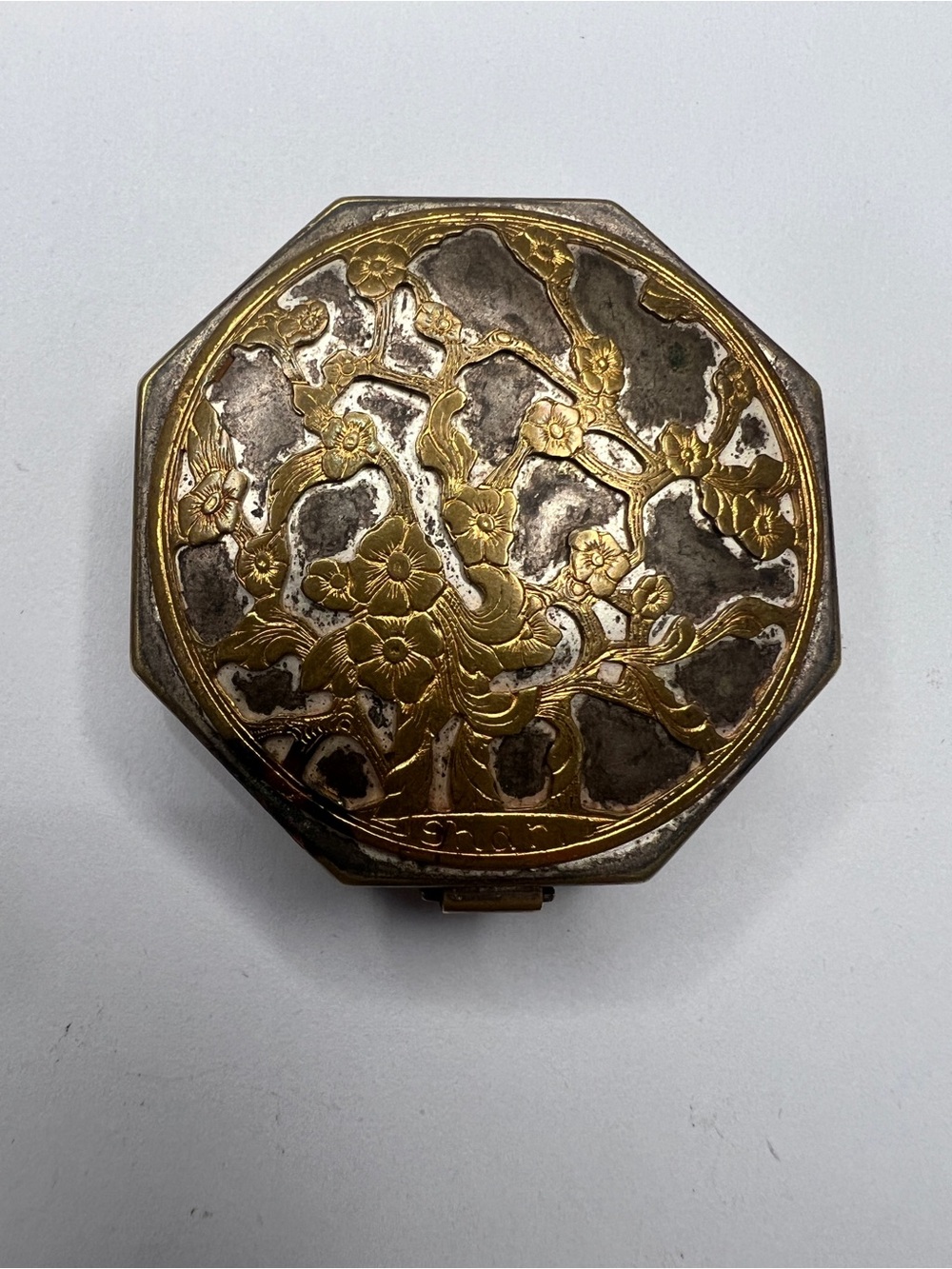 Langlois Shari Antique Compact Extremely Rare